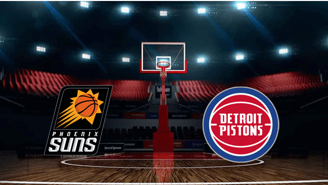 Phoenix Suns vs Detroit Pistons